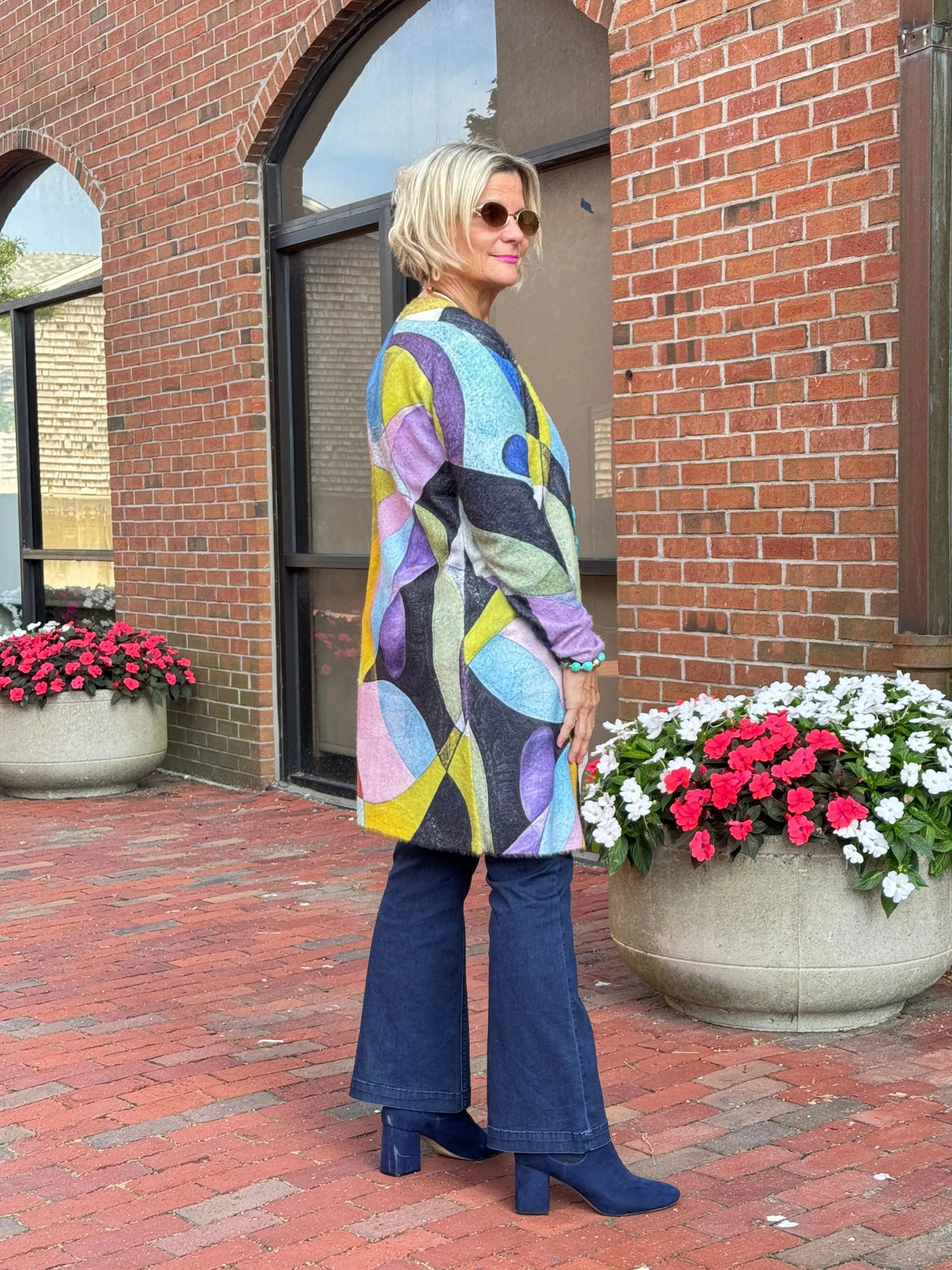 Ethyl Draped Open Front Cardi - Anticipate
