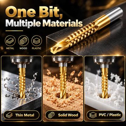 🔥 Summer Sale – 6-Piece M35 Cobalt Drill Bit Set – High-Speed Steel for Metal & DIY