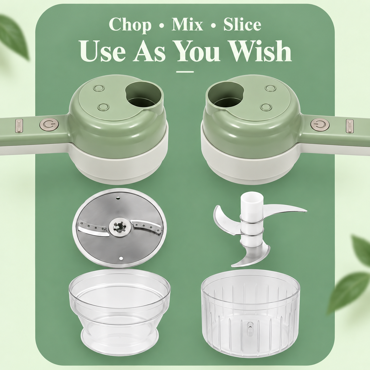 🔥 Final Day Sale – 6-in-1 Electric Kitchen Prep Tool – Chop, Slice, Peel & Scrub with One Tool