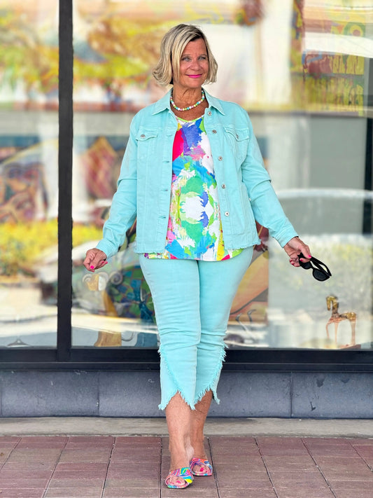 ETHYL SEAFOAM JACKET - COMIC