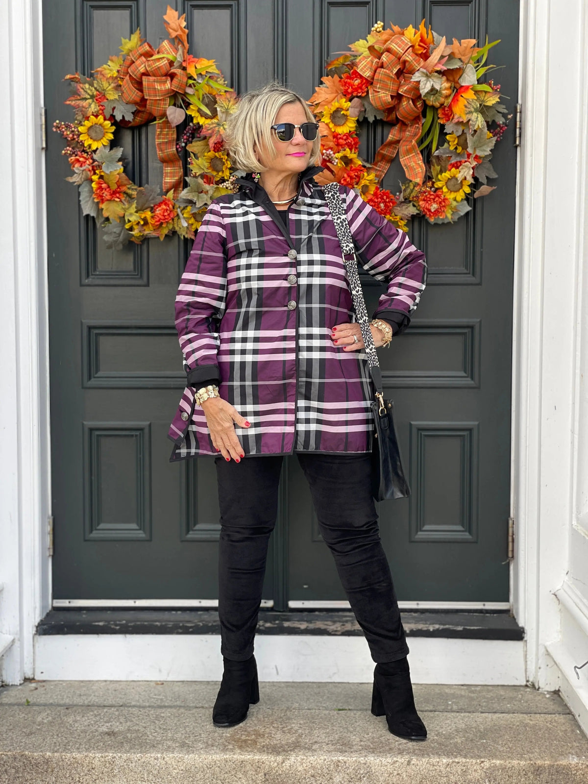 FLARE FOR STYLE REVERSIBLE JACKET