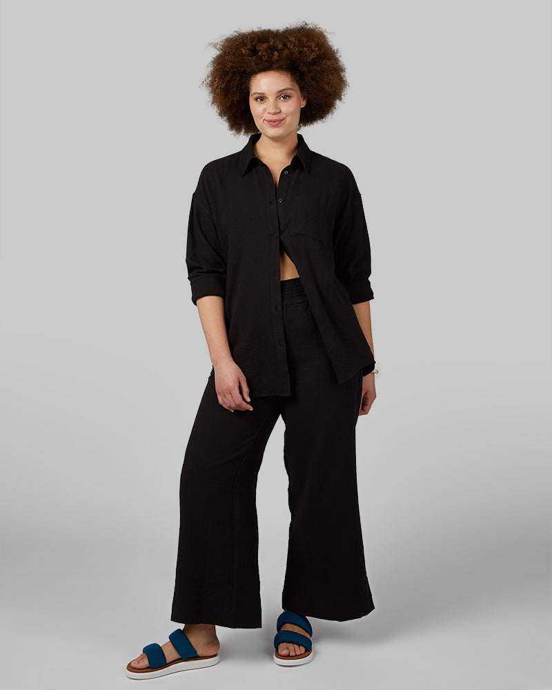 WOMEN'S SOFT GAUZE ANKLE PANT