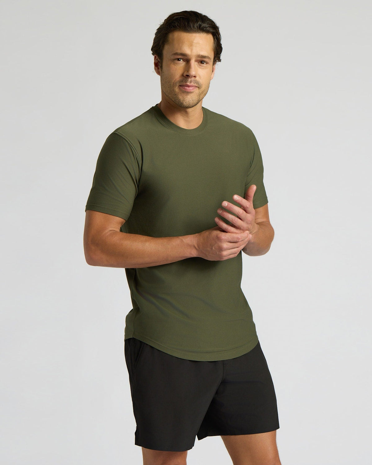 Active Curved Hem Crew 6-Pack