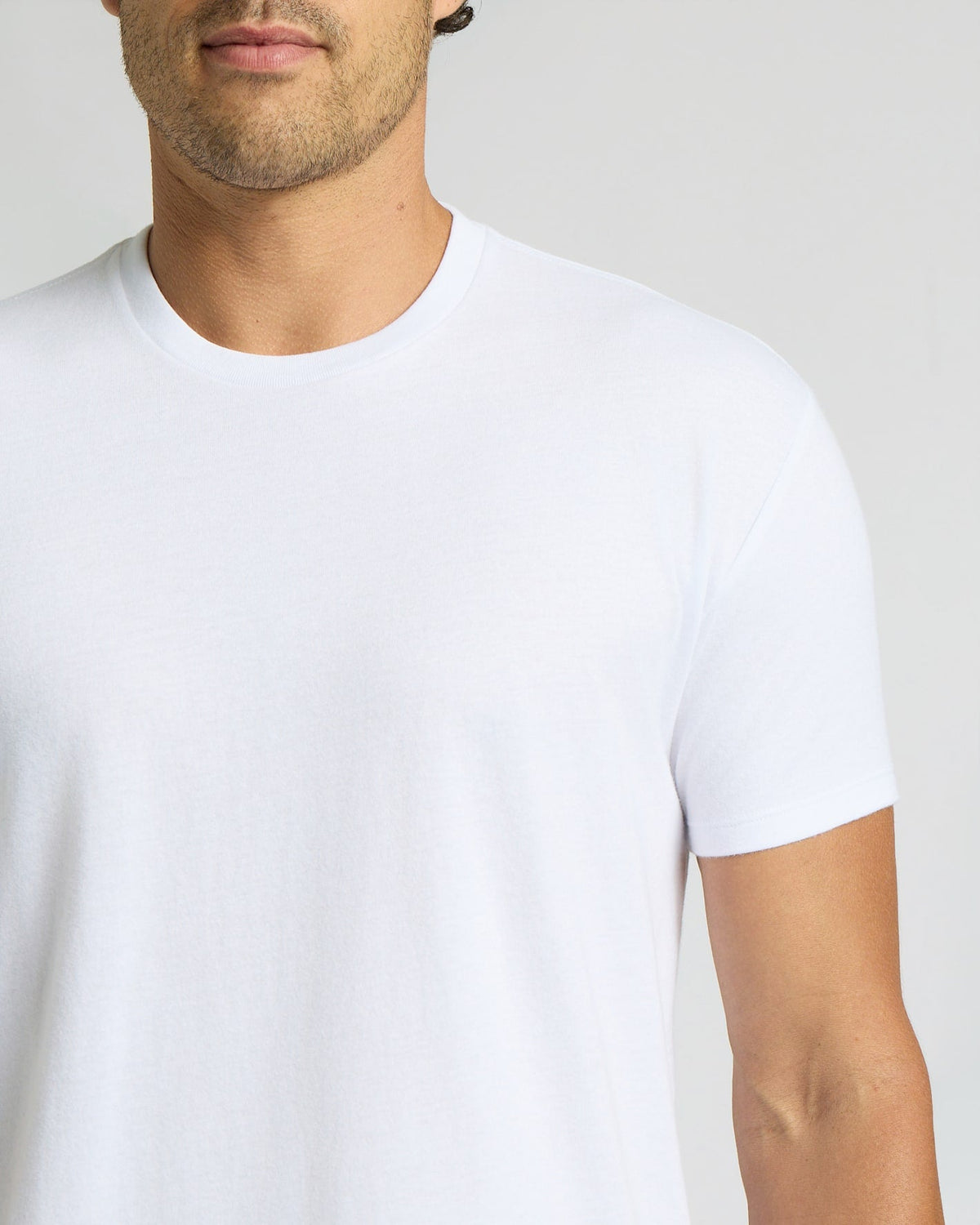 Black & White Short Classic Crew Neck 6-Pack