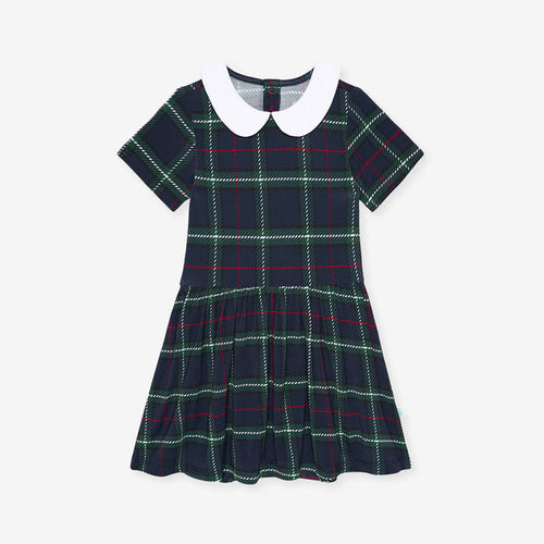 Augustus Collared Twirl Bodysuit Dress
