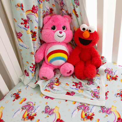 Care Bears™ Cheer Bear & Elmo Luxette Patoo® Blanket