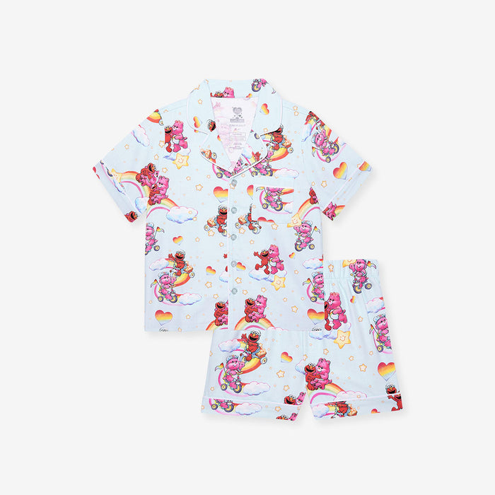 Care Bears™ Cheer Bear & Elmo Twill Pajama Short Set