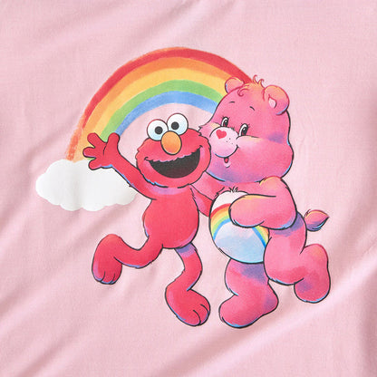 Care Bears™ Cheer Friends French Terry Graphic Short Overalls