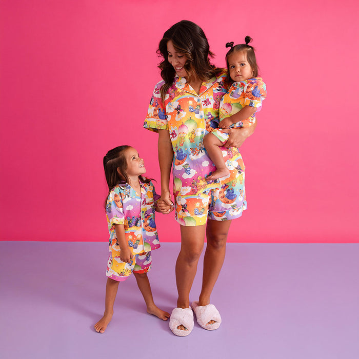 Care Bears™ x Sesame Friends Women's Twill Pajama Short Set