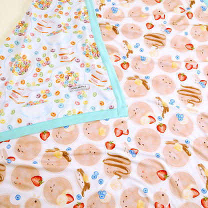 Cereal & Pancakes Luxette Patoo® Blanket