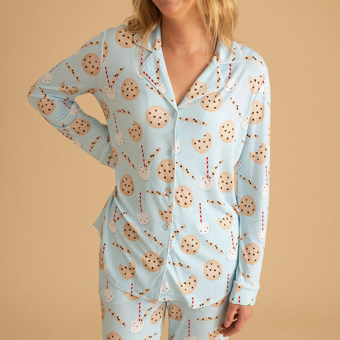 Chocolate Chip Cookies Women's Luxe Pajama Pant Set
