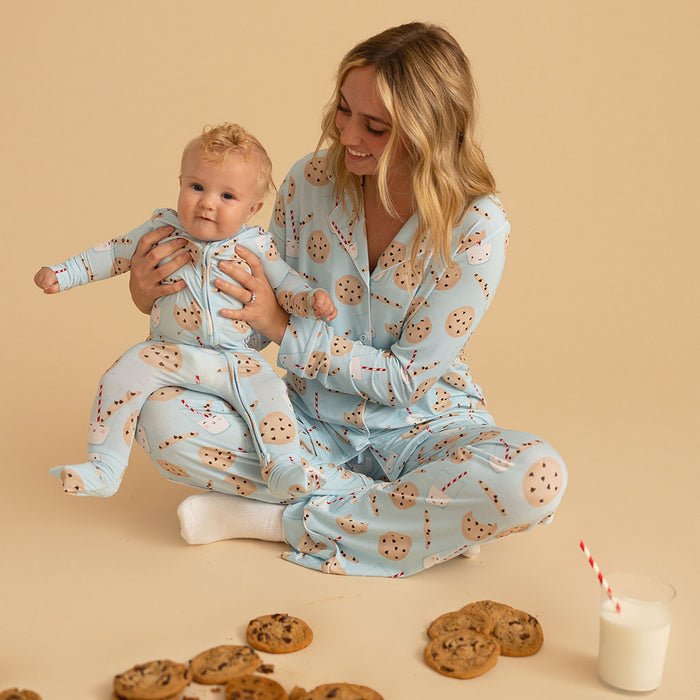 Chocolate Chip Cookies Women's Luxe Pajama Pant Set