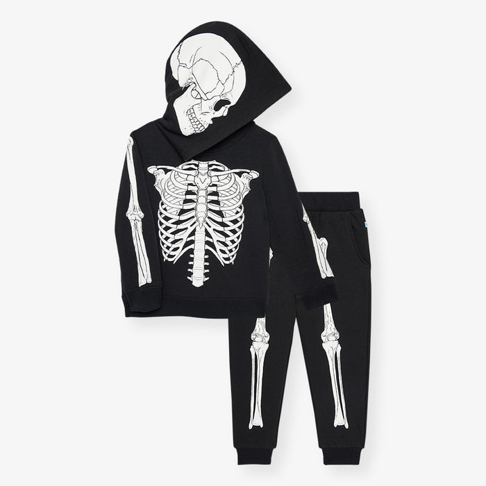 Classic Skelly Fleece Hoodie Jogger Set