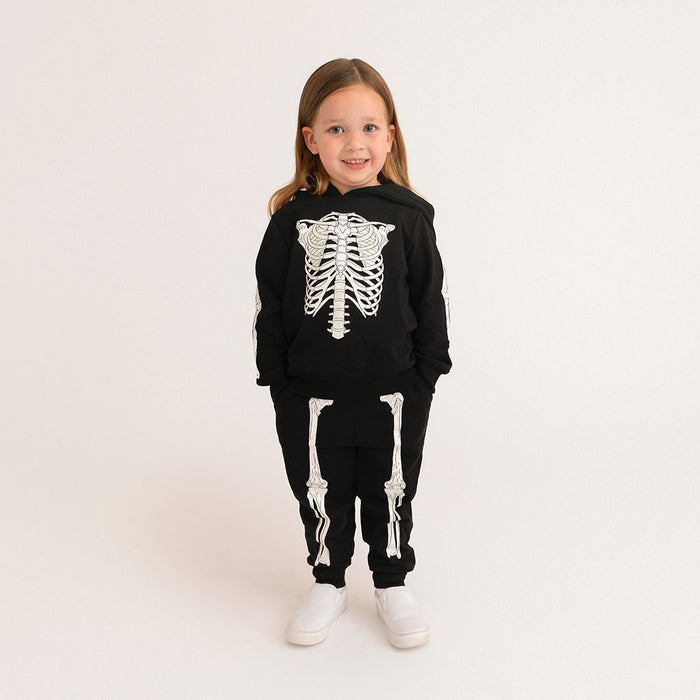 Classic Skelly Fleece Hoodie Jogger Set