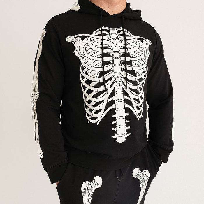 Classic Skelly Men's Fleece Hoodie Jogger Set