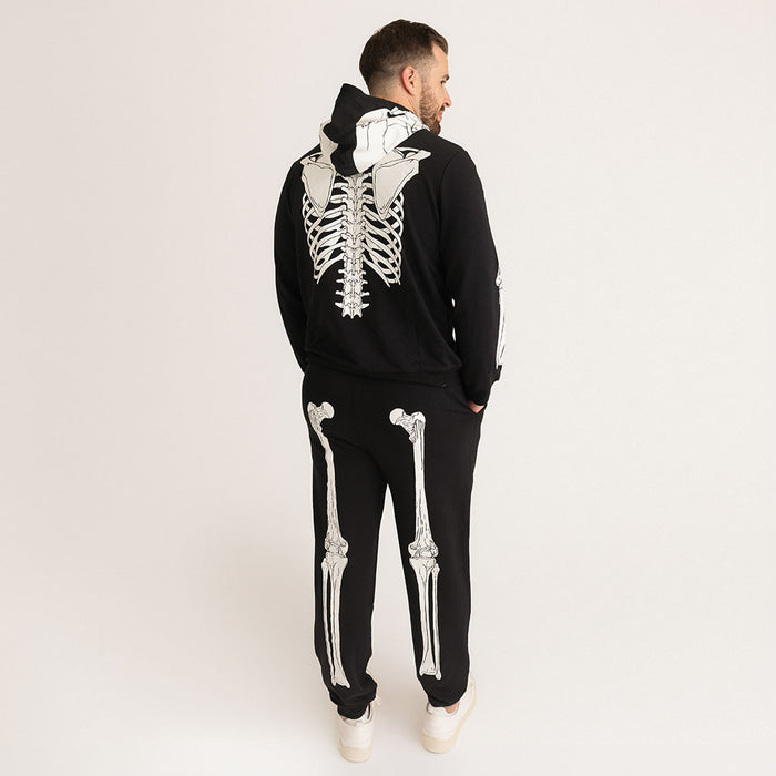 Classic Skelly Men's Fleece Hoodie Jogger Set