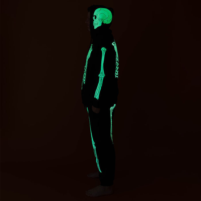 Classic Skelly Men's Fleece Hoodie Jogger Set