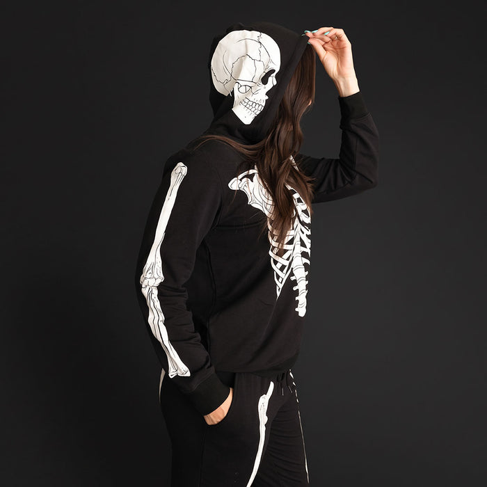 Classic Skelly Women's Fleece Hoodie Jogger Set