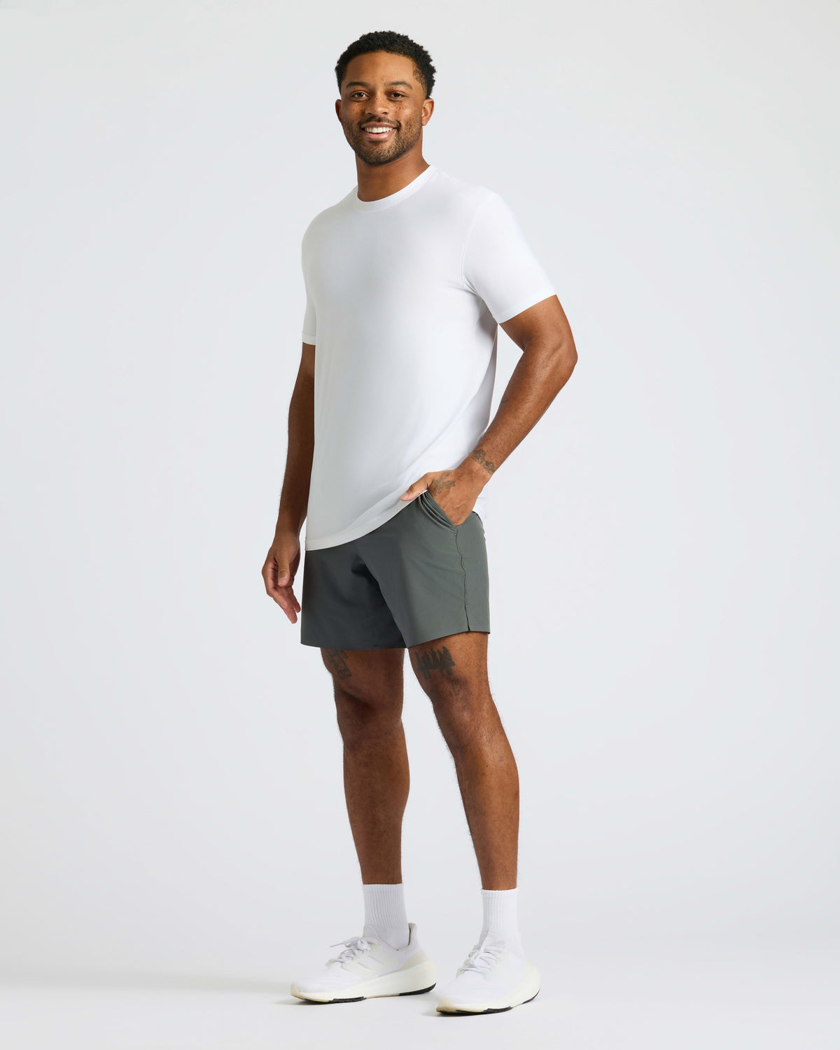 Black & White Active Crew 6-Pack