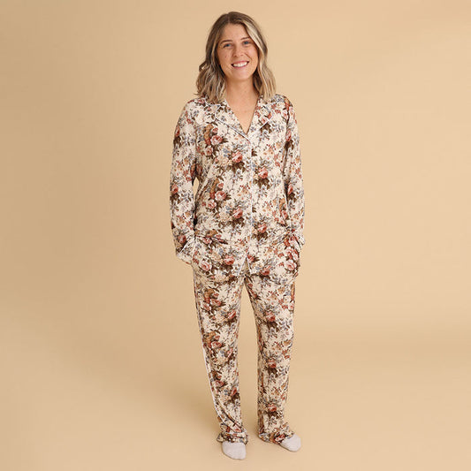 Dauphine Women's Luxe Pajama Pant Set
