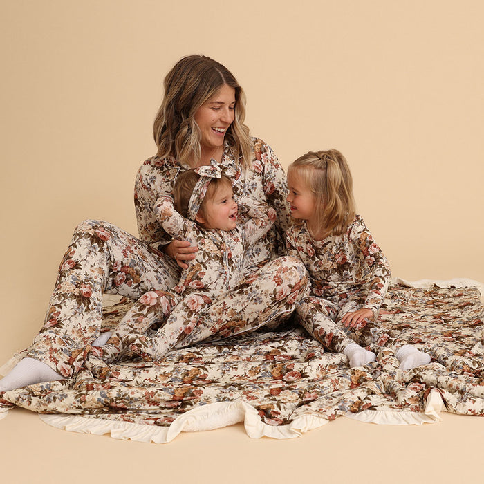 Dauphine Women's Luxe Pajama Pant Set