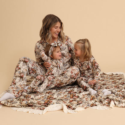 Dauphine Women's Luxe Pajama Pant Set