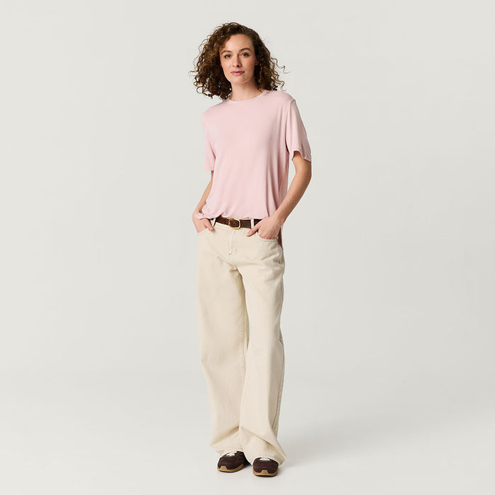 Delaney Blush Women's Loose Tee
