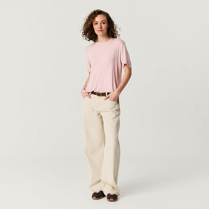 Delaney Blush Women's Loose Tee