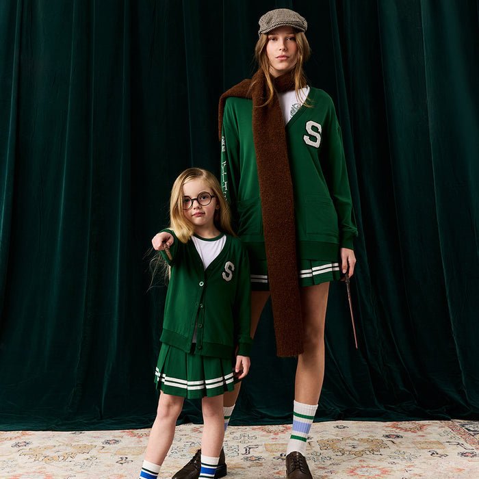 Emerald Varsity League Women's French Terry Varsity Skort