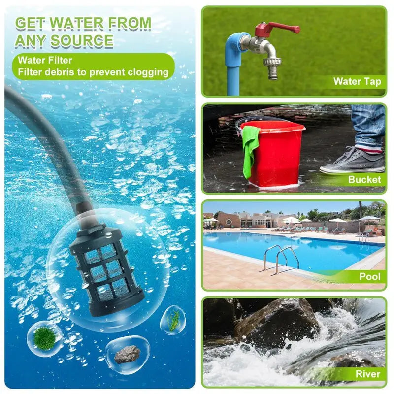 🔥 Summer Sale – 1500PSI Cordless Power Washer | 6-in-1