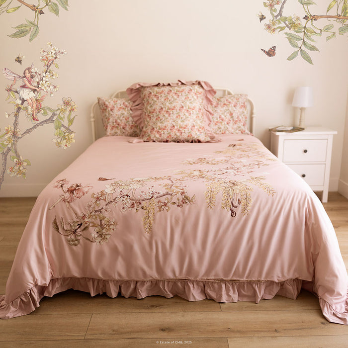 Flower Fairies of the Trees Reversible Ruffled Duvet Cover