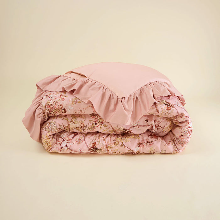 Flower Fairies of the Trees Reversible Ruffled Duvet Cover
