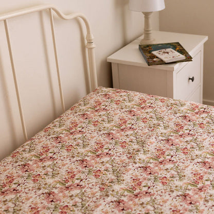 Flowery Fairy Blossoms Sheet Pillow Cover Set