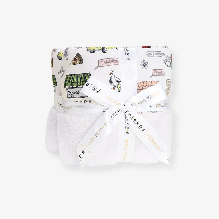 Friends Luxe Plush Patoo® Blanket