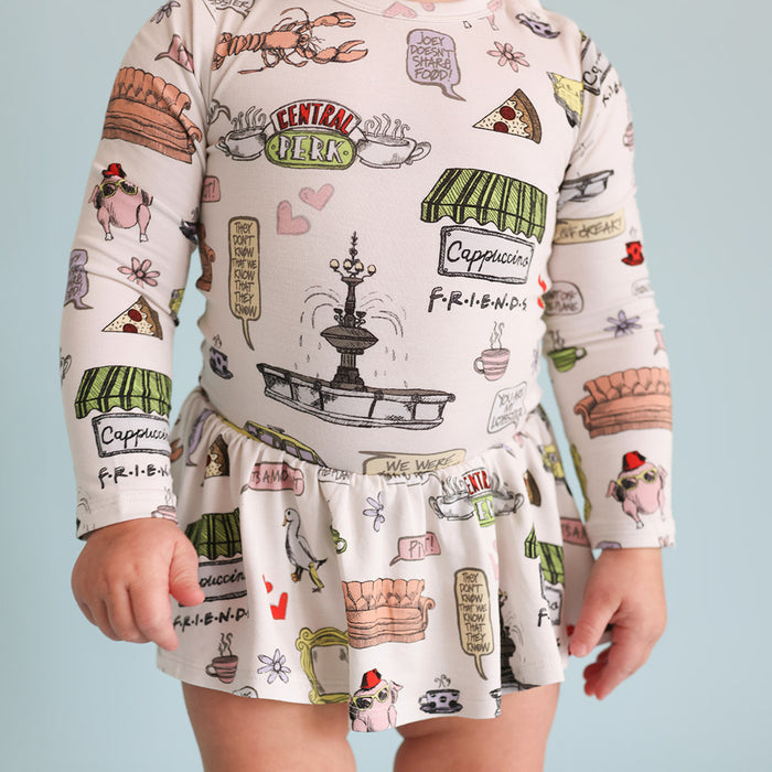Friends Twirl Skirt Bodysuit Dress