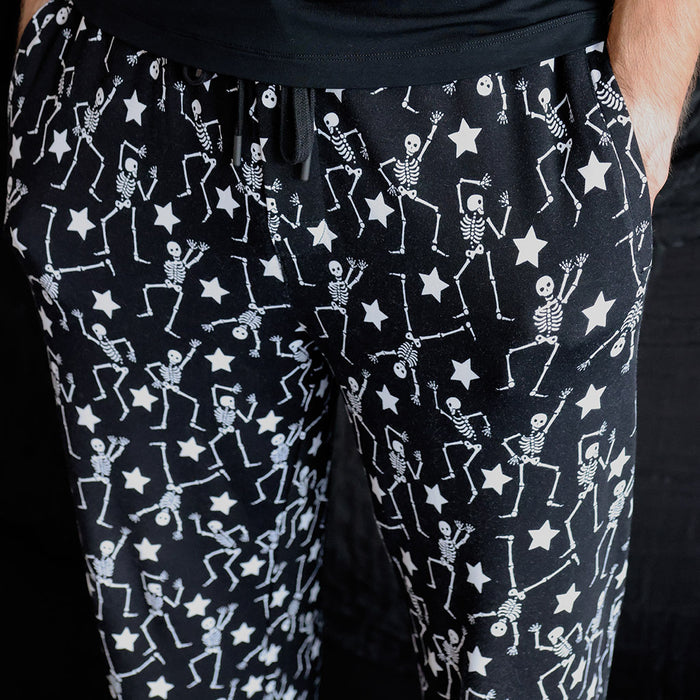 Funny Bones Men's French Terry Relaxed Pants
