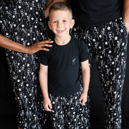 Funny Bones Men's French Terry Relaxed Pants