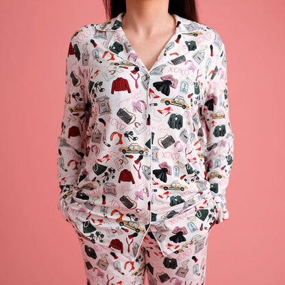 Gossip Girl Women's Luxe Pajama Pant Set