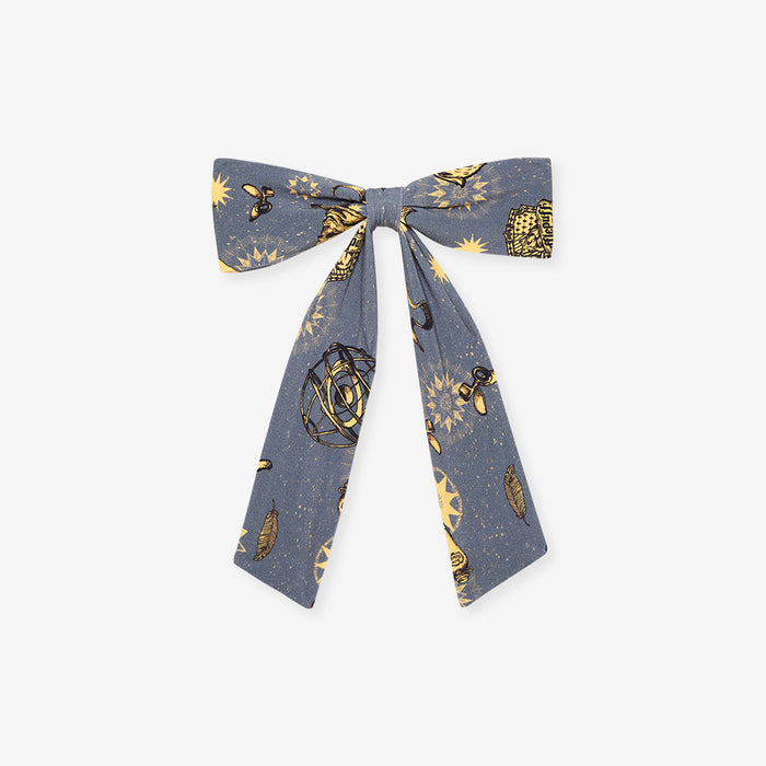 Hufflepuff House Luxe Bow Hair Clip