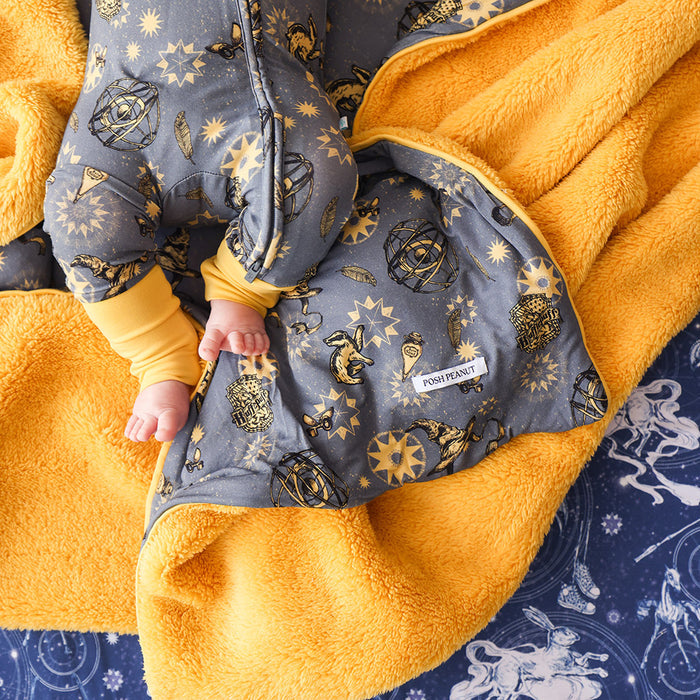 Hufflepuff House Luxe Plush Patoo® Blanket