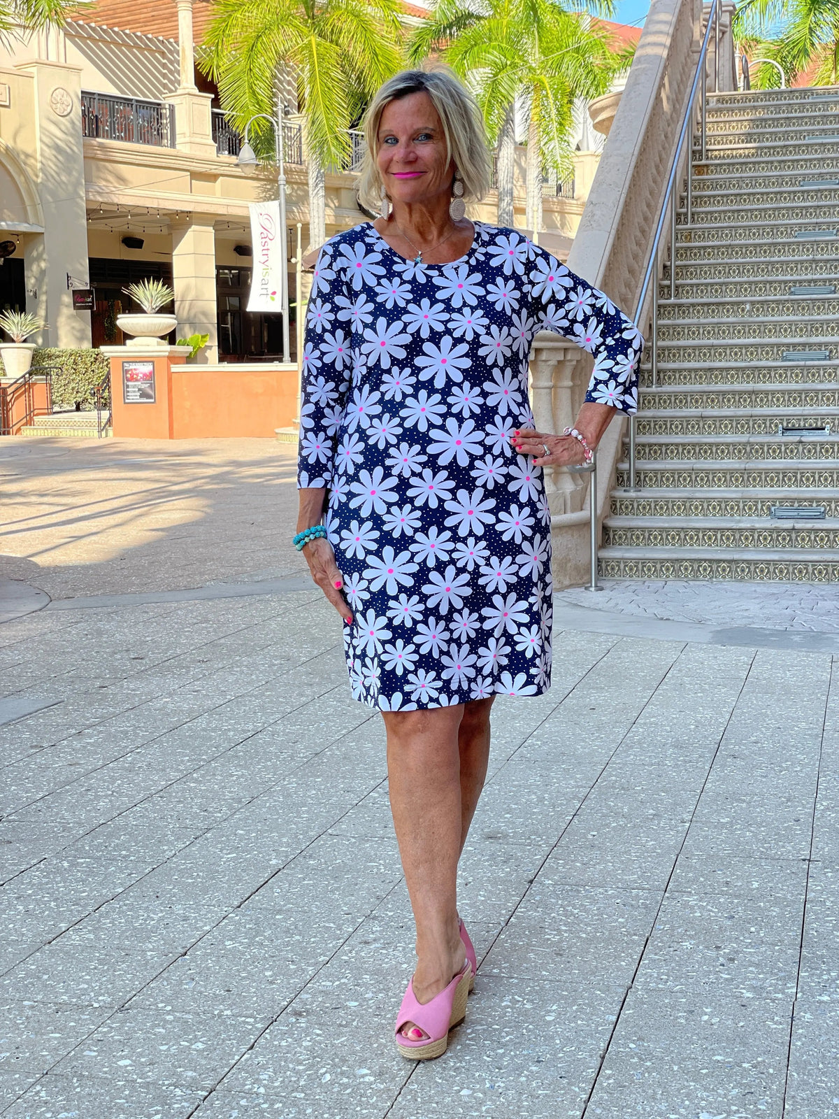 DAISY DAY SLEEVE DRESS