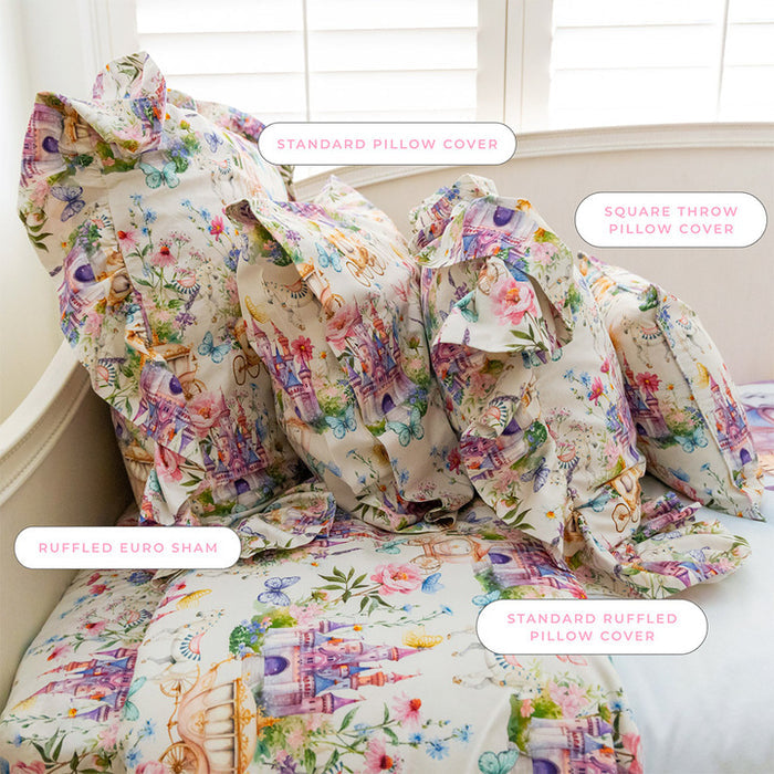 Katrina Square Throw Pillow Cover