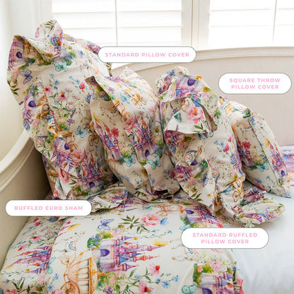 Katrina Square Throw Pillow Cover