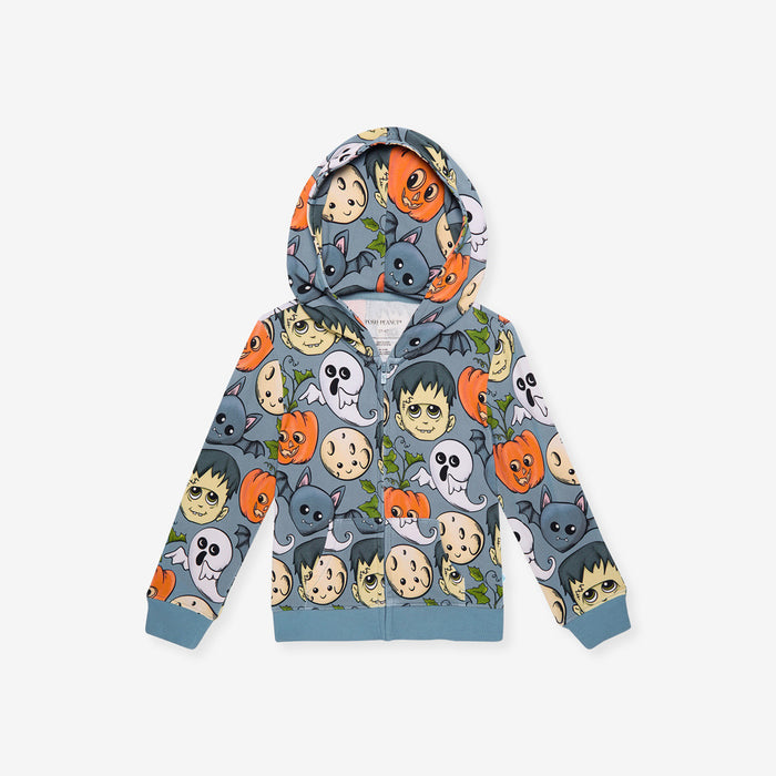 Little Monsters French Terry Zippered Hoodie