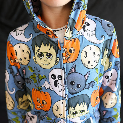 Little Monsters French Terry Zippered Hoodie