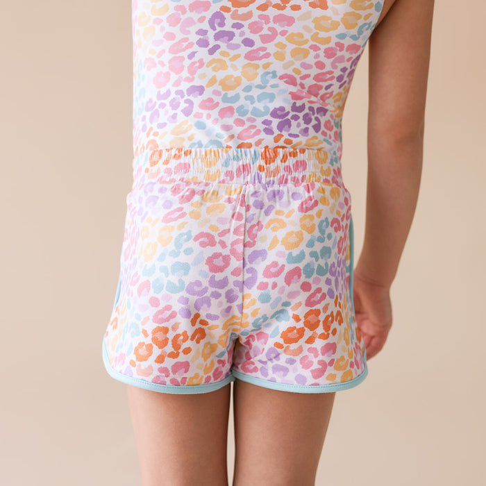 Minette French Terry Varsity Shorts