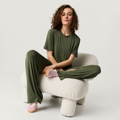 Olive Women's Loose Tee