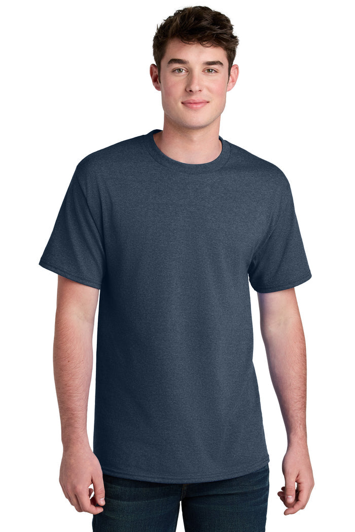Navy Blue Heather / 2XL