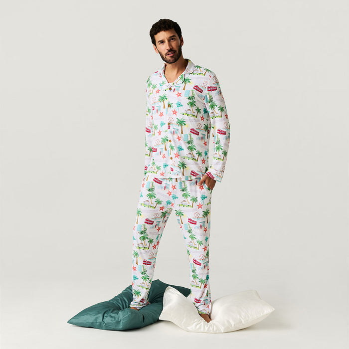 Posh Los Angeles Men's Luxe Pajama Pant Set