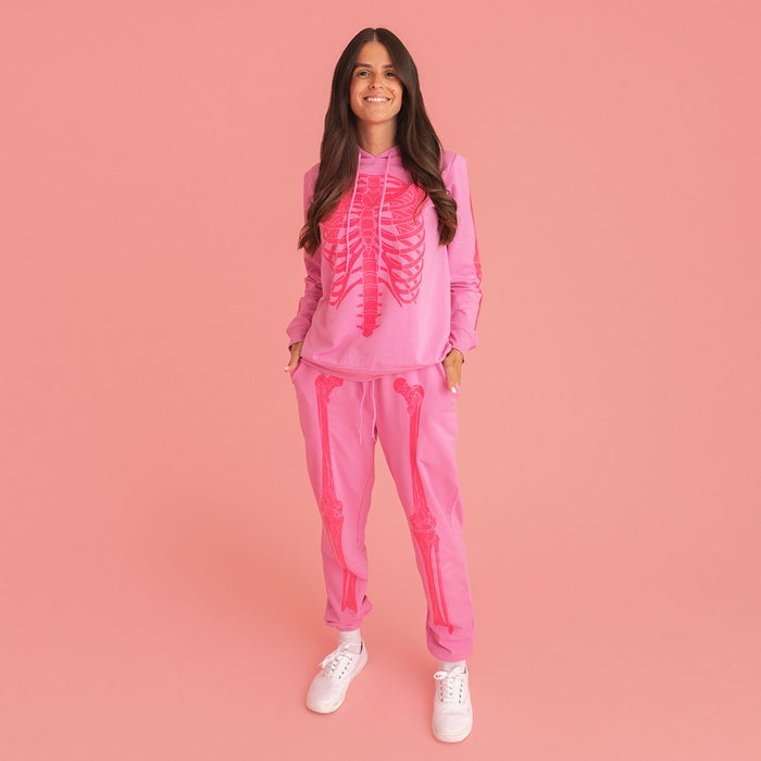 Posh Skelly Women's Fleece Hoodie Jogger Set